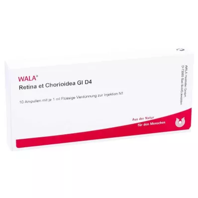 RETINA ET Chorioidea GL D 4 Fiale, 10X1 ml