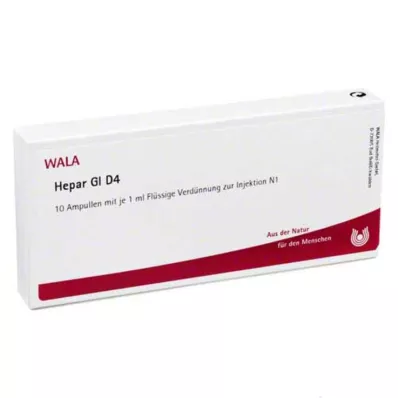 HEPAR GL D 4 fiale, 10X1 ml