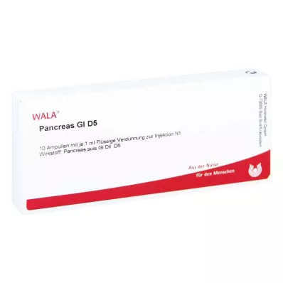PANCREAS GL D 5 fiale, 10X1 ml PANCREAS GL D 5 fiale, 10X1 ml