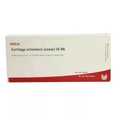 CARTILAGO articularis coxae GL D 6 fiale, 10X1 ml