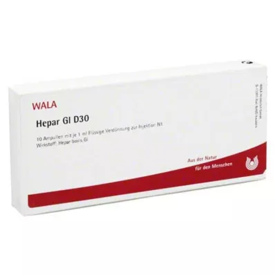 HEPAR GL D 30 fiale, 10X1 ml HEPAR GL D 30 fiale, 10X1 ml