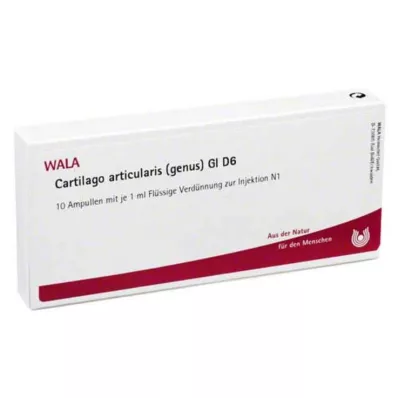 CARTILAGO genere articularis GL D 6 fiale, 10X1 ml CARTILAGO genere articularis GL D 6 fiale, 10X1 ml