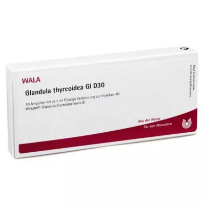 GLANDULA THYREOIDEA GL D 30 fiale, 10X1 ml