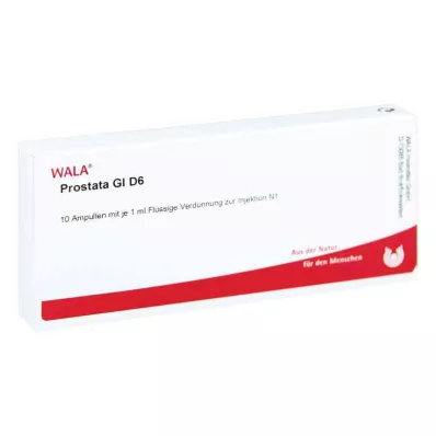 PROSTATA GL D 6 Fiale, 10X1 ml PROSTATA GL D 6 Fiale, 10X1 ml
