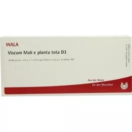 VISCUM MALI e pianta tota D 3 Fiale, 10X1 ml