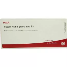 VISCUM MALI e pianta tota D 3 Fiale, 10X1 ml