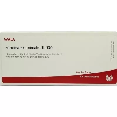 FORMICA EX animale GL D 30 fiale, 10X1 ml