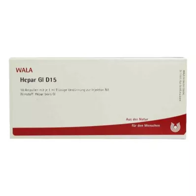 HEPAR GL D 15 fiale, 10X1 ml