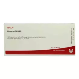 RENES GL D 15 Fiale, 10X1 ml