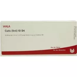 CUTIS feti GL D 4 fiale, 10X1 ml