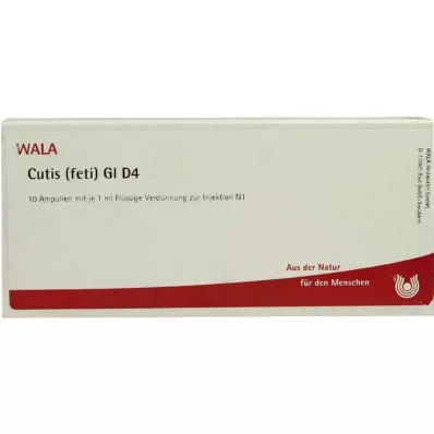 CUTIS feti GL D 4 fiale, 10X1 ml