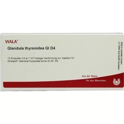 GLANDULA THYREOIDEA GL D 4 fiale, 10X1 ml