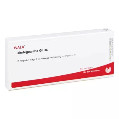 BINDEGEWEBE GL D 6 Fiale, 10X1 ml BINDEGEWEBE GL D 6 Fiale, 10X1 ml