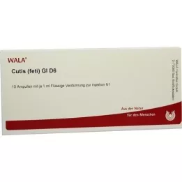 CUTIS feti GL D 6 fiale, 10X1 ml