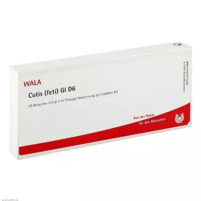 CUTIS feti GL D 6 fiale, 10X1 ml