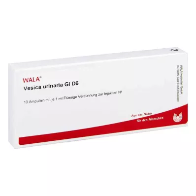 VESICA URINARIA GL D 6 Fiale, 10X1 ml