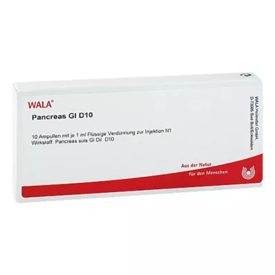PANCREAS GL D 10 fiale, 10X1 ml PANCREAS GL D 10 fiale, 10X1 ml