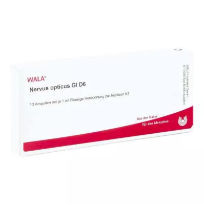 NERVUS OPTICUS GL D 6 Fiale, 10X1 ml