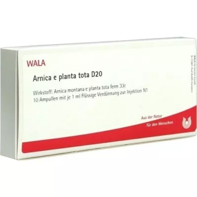 ARNICA E Planta tota D 20 fiale, 10X1 ml