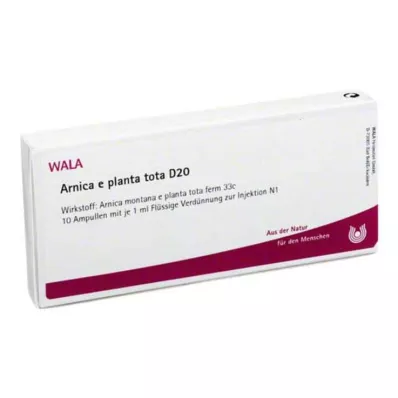 ARNICA E Planta tota D 20 fiale, 10X1 ml