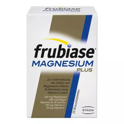 FRUBIASE MAGNESIUM Compresse effervescenti Plus, 20 pz