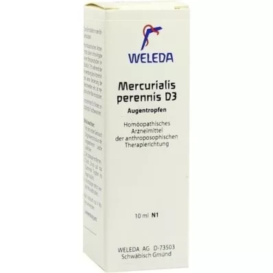 MERCURIALIS PERENNIS D 3 gocce oculari, 10 ml