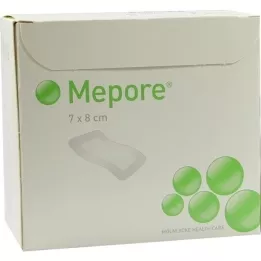 MEPORE Medicazione sterile per ferite 7x8 cm, 55 pz