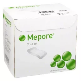 MEPORE Medicazione sterile per ferite 7x8 cm, 55 pz