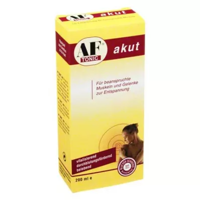 AF TONIC liquido per acuti, 200 ml