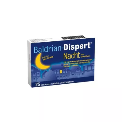 BALDRIAN DISPERT Compressa per addormentarsi di notte, 25 pezzi