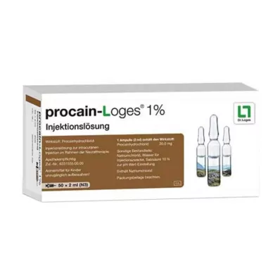 PROCAIN-Loges 1% Soluzione iniettabile in fiale, 50X2 ml PROCAIN-Loges 1% Soluzione iniettabile in fiale, 50X2 ml
