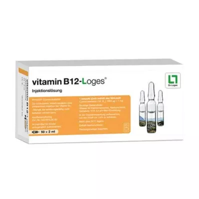 VITAMIN B12-LOGES Soluzione iniettabile Fiale, 50X2 ml VITAMIN B12-LOGES Soluzione iniettabile Fiale, 50X2 ml