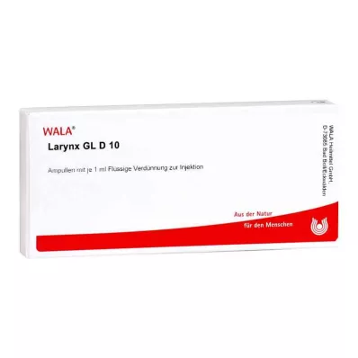 LARYNX GL D 10 fiale, 10X1 ml LARYNX GL D 10 fiale, 10X1 ml