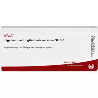 LIGAMENTUM LONGITUDINALE anterius GL D 6 fiale, 10X1 ml LIGAMENTUM LONGITUDINALE anterius GL D 6 fiale, 10X1 ml