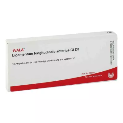 LIGAMENTUM LONGITUDINALE anterius GL D 8 fiale, 10X1 ml LIGAMENTUM LONGITUDINALE anterius GL D 8 fiale, 10X1 ml