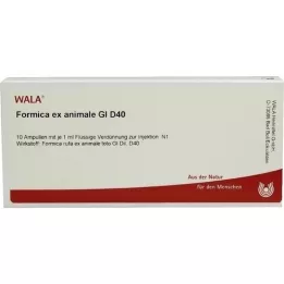 FORMICA EX animale GL D 40 fiale, 10X1 ml