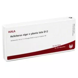 HELLEBORUS NIGER e pianta tota D 12 fiale, 10X1 ml