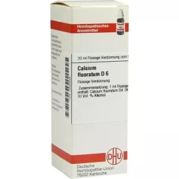 CALCIUM FLUORATUM D 6 Diluizione, 20 ml