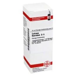 CALCIUM FLUORATUM D 6 Diluizione, 20 ml