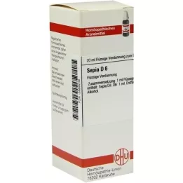 SEPIA D 6 Diluizione, 20 ml