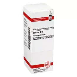 SILICEA D 6 Diluizione, 20 ml
