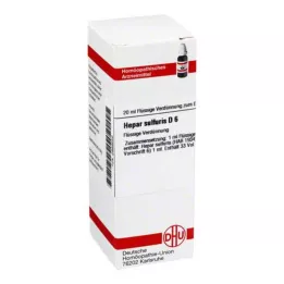 HEPAR SULFURIS D 6 Diluizione, 20 ml