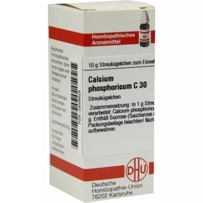 CALCIUM PHOSPHORICUM C 30 globuli, 10 g