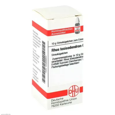 RHUS TOXICODENDRON C 200 globuli, 10 g RHUS TOXICODENDRON C 200 globuli, 10 g