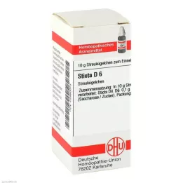 STICTA D 6 globuli, 10 g