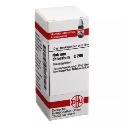 NATRIUM CHLORATUM C 200 globuli, 10 g NATRIUM CHLORATUM C 200 globuli, 10 g