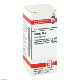 RUMEX D 6 globuli, 10 g