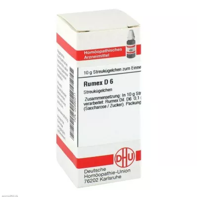 RUMEX D 6 globuli, 10 g RUMEX D 6 globuli, 10 g