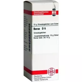 BORAX D 6 globuli, 10 g