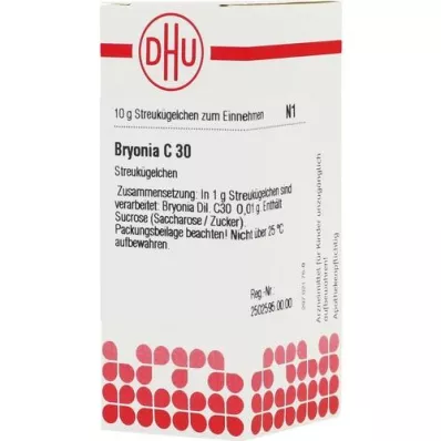 BRYONIA C 30 globuli, 10 g